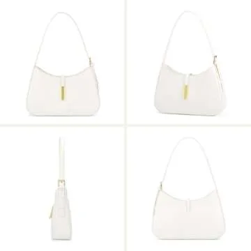 MELOLILA Small Shoulder Bag for Women Hobo Bag Crescent Bag Small Shoulder Purse