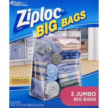 ZIPLOC BIG BAG XXL 3 Bags