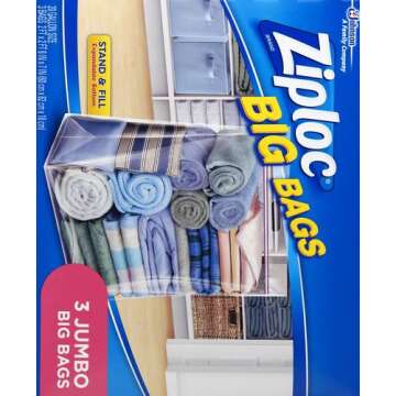 ZIPLOC BIG BAG XXL 3 Bags