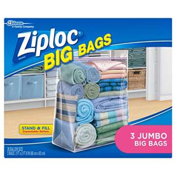 ZIPLOC BIG BAG XXL 3 Bags