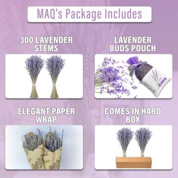 Natural Lavender Bundles for Home Fragrance & Decor