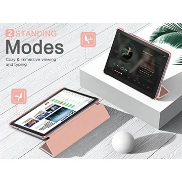 MoKo Trifold Stand Case for Kindle Fire HD 10, Stylish Protection