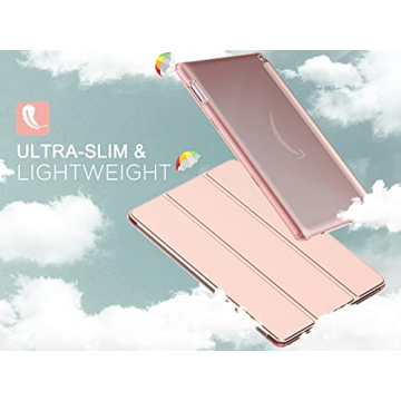 MoKo Trifold Stand Case for Kindle Fire HD 10, Stylish Protection