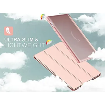 MoKo Trifold Stand Case for Kindle Fire HD 10, Stylish Protection