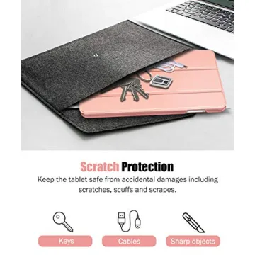 MoKo Trifold Stand Case for Kindle Fire HD 10, Stylish Protection