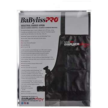 BabylissPRO Barberology Apron - Black