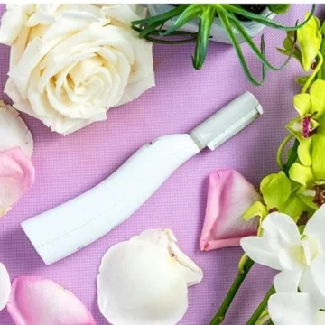 SIMA Dermaplaning Tool for Flawless Skin - 2 in 1 System - 3 Speeds