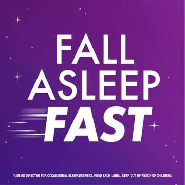 ZzzQuil LiquiCap Sleep Aid, Diphenhydramine 25mg HCl, Sleep Aids for Adults, Nighttime Sleep Aid, 72...