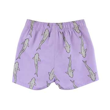 RUGGEDBUTTS Swim Trunks with UPF50+ Protection for Boys