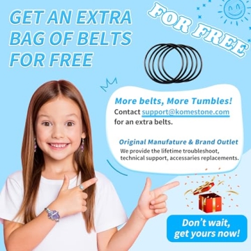 Rock Tumbler Kit, K1 Professional Large 2.5LB Capacity Edition - Memory Function, Digital Timer & Variable Speeds: Create Stunning Gems Full Accessories Included