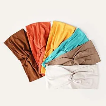 Jesries Headbands for Women in Vibrant Colors and Comfort