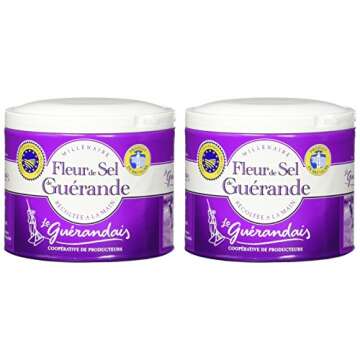 Guerande 'Fleur De Sel' Sea Salt, 4.4 Ounce (Pack of 2)