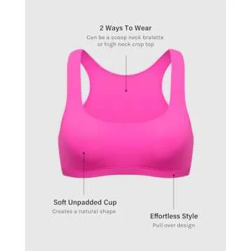 Comfortable INLYRIC Soft Bralettes for Versatile Women