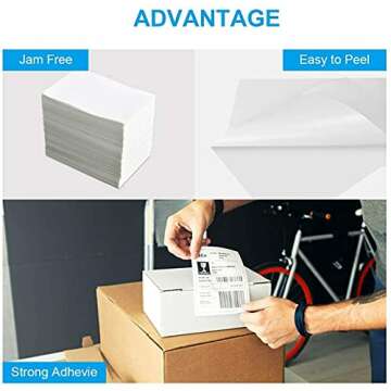 Fangtech Thermal Direct Shipping Labels - 500 Pack