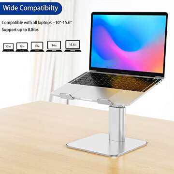 Ergonomic BESIGN LSX6N Laptop Stand for All Laptops