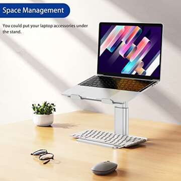 Ergonomic BESIGN LSX6N Laptop Stand for All Laptops