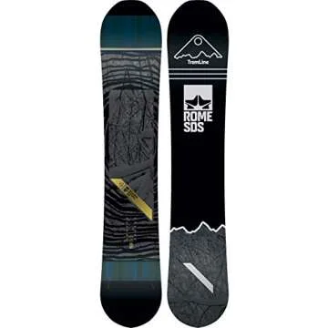 Rome Snowboards Mountain DIVISION-163 - All-Mountain Performance Snowboard