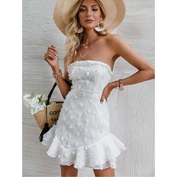 Stylish Candacore Ruffle A-line Dress for Women