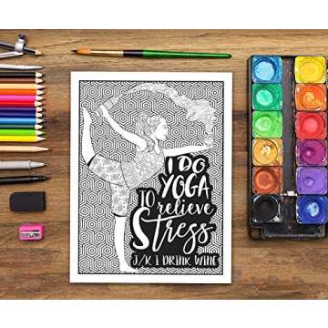 Wine Life: Snarky Adult Colouring Book for Wine Lovers