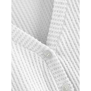Shop Floerns Women's Stylish V Neck Cardigan Sweater