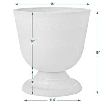 Arcadia Garden Classical Urn - Eco-Friendly Planter