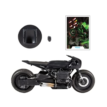McFarlane DC Batcycle Collectible Action Vehicle