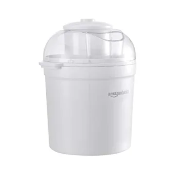 Amazon Basics 1.5 Quart Ice Cream Maker for Homemade Treats
