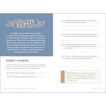 The Little Book of Wedding Checklists: All the Lists and Tips You Need to Plan the Big Day