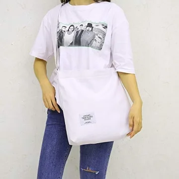 Covelin Women's Retro Canvas Shoulder Bag Large Size