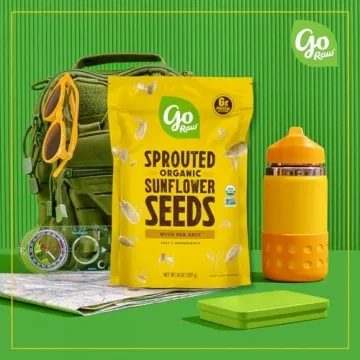 Go Raw Organic Sprouted Sunflower Seeds, 14 oz Snack