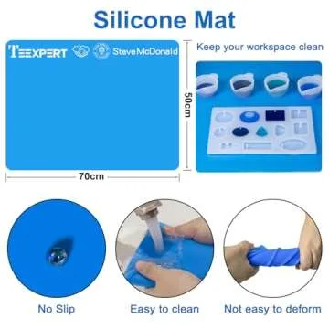 Teexpert Silicone Resin Measuring Cups Tool Kit - Ultimate Crafting Set