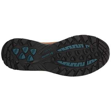 Columbia Women's Newton Ridge Plus Hiking Shoe, Elk, River Blue, 8.5