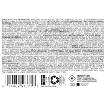 AGEbeautiful Root Touch-Up Spray for Instant Gray Coverage