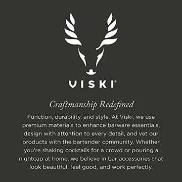 Viski Channel Knife for Effortless Cocktail Garnishes
