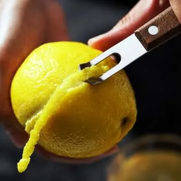 Viski Channel Knife for Effortless Cocktail Garnishes