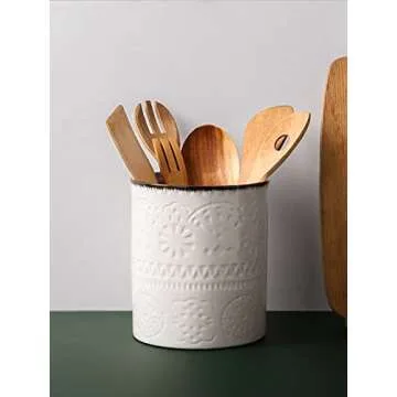 DOWAN Kitchen Utensil Holder - Extra Large & Stylish
