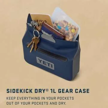 YETI Sidekick Dry 1L Gear Case - Waterproof Protection for Gear