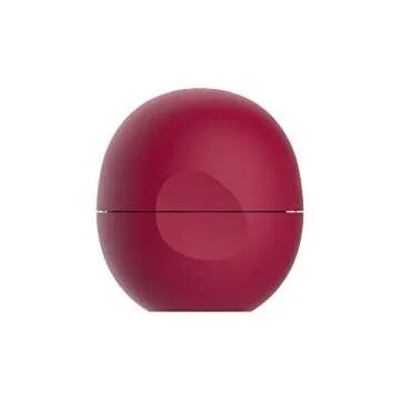 eos Organic Lip Balm Sphere - Pomegranate Raspberry | Natural and Organic | 100% Natural Shea Lip Balm | Deeply Hydrates and Seals in Moisture | 0.25 oz.