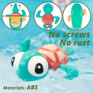 DUCKBOXX XX Wind-up Bath Toys for Kids - 3 Pack