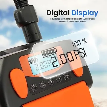 SereneLife Portable High Pressure SUP Pump 16PSI