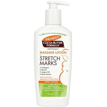 Palmer's Cocoa Butter Formula Massage Lotion For Stretch Marks, Pregnancy Skin Care, Belly Cream wit...