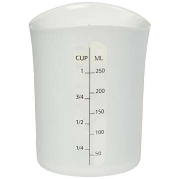 Norpro Silicone Flexible Measuring Stir and Pour, 1-Cup, Shown