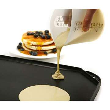 Norpro Silicone Flexible Measuring Stir and Pour, 1-Cup, Shown