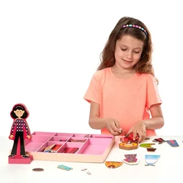 Abby Emma Magnetic Dress-Up Dolls 55+ Pieces Creative Play