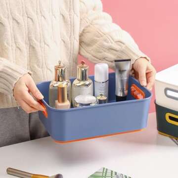 Stylish YOUEON Storage Bins Set for Home Organization