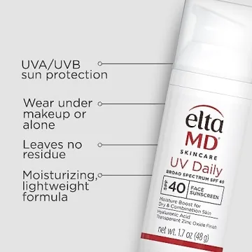 EltaMD UV Daily SPF 40 Sunscreen Moisturizer 1.7 oz