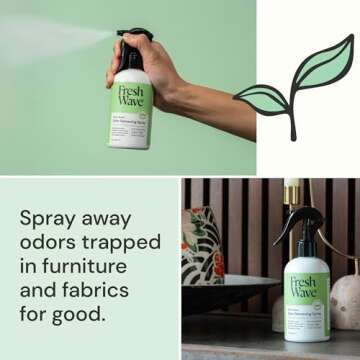 Natural Fresh Wave Odor Eliminator Spray for Home