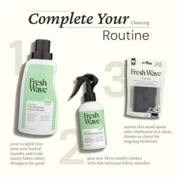 Natural Fresh Wave Odor Eliminator Spray for Home