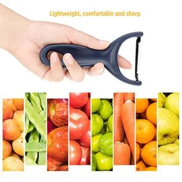 Premium Ultra Sharp Y Shaped Vegetable Peeler for Kitchen