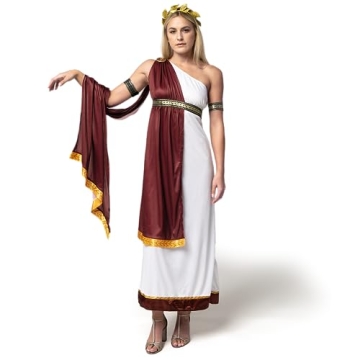 Roman Empress Costume for Women - Regal Halloween Outfit